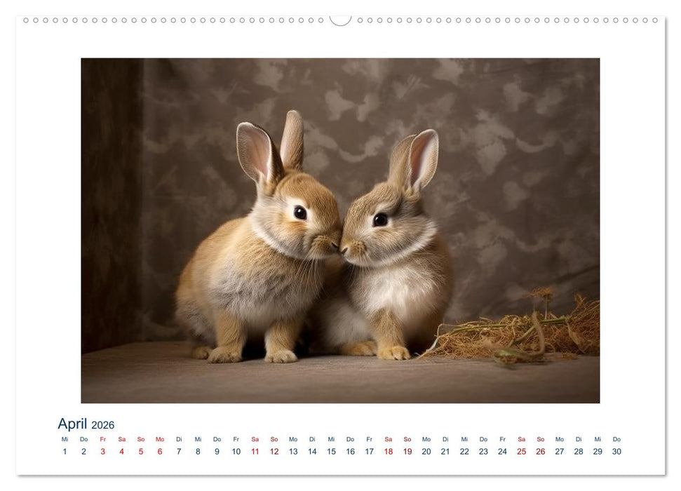 Unzertrennlich (CALVENDO Wandkalender 2026)