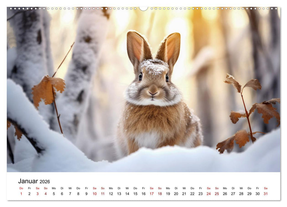 Magic Animals (CALVENDO Premium Wandkalender 2026)