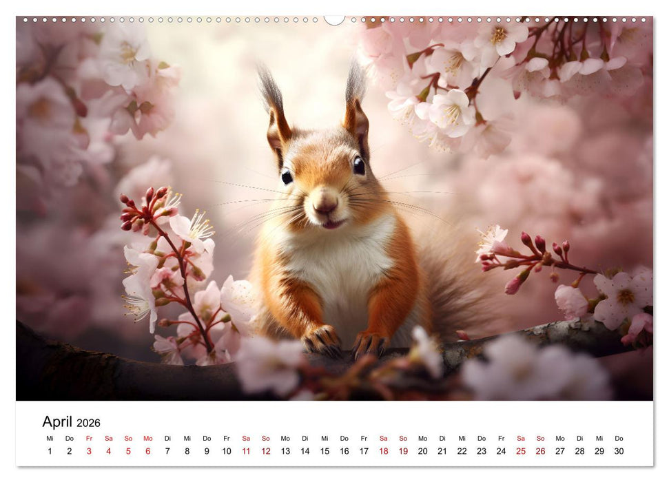 Magic Animals (CALVENDO Premium Wandkalender 2026)