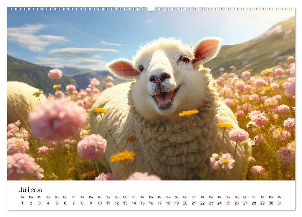 Magic Animals (CALVENDO Premium Wandkalender 2026)