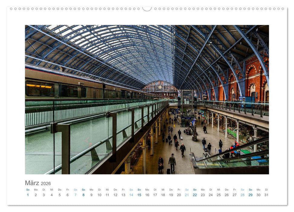 Architektonische Details aus Europa (CALVENDO Wandkalender 2026)