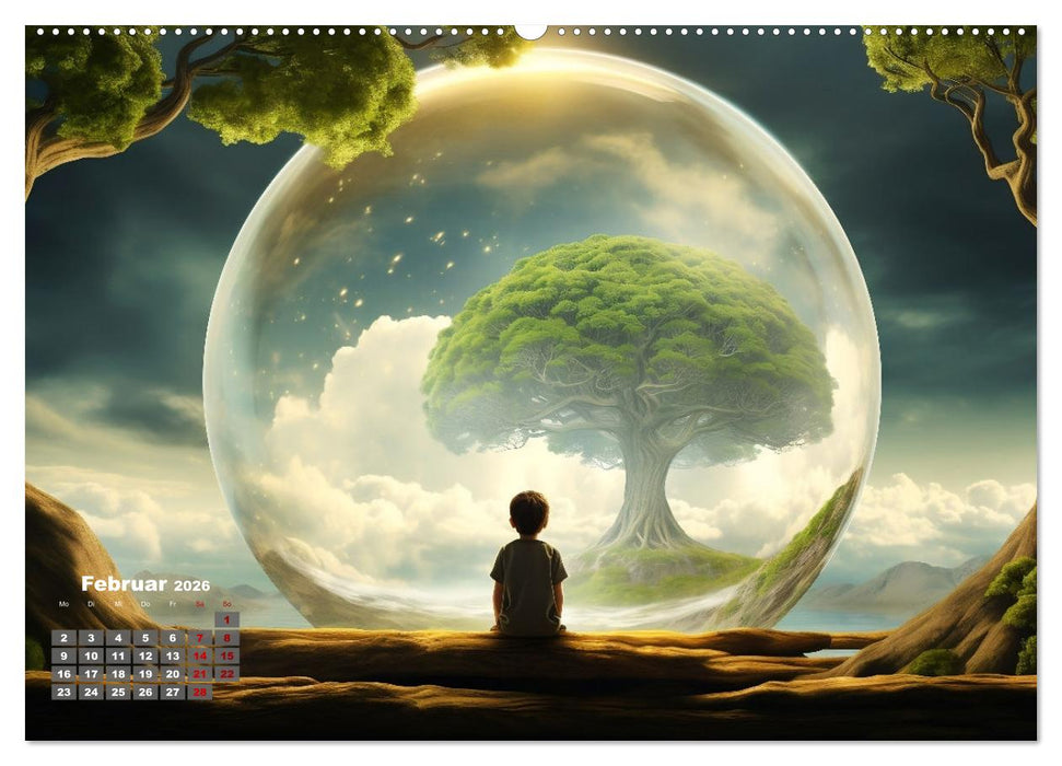 Fantastische Inselwelten (CALVENDO Premium Wandkalender 2026)