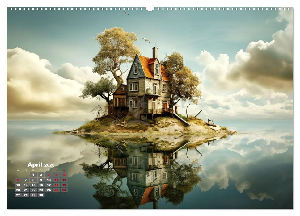Fantastische Inselwelten (CALVENDO Premium Wandkalender 2026)