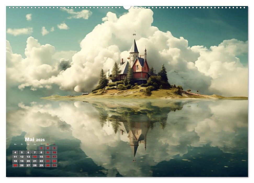 Fantastische Inselwelten (CALVENDO Premium Wandkalender 2026)