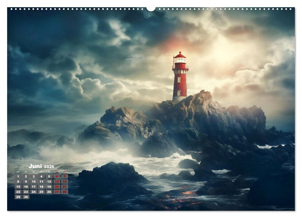 Fantastische Inselwelten (CALVENDO Premium Wandkalender 2026)