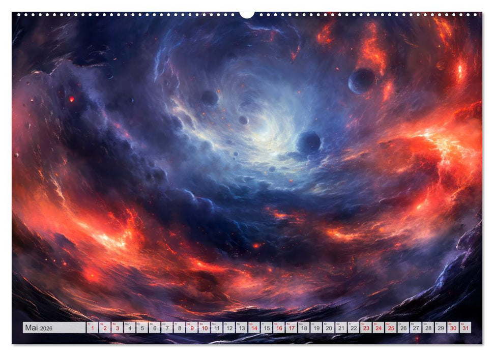 SCIENCE-FICTION Leben auf fernen Planeten (CALVENDO Premium Wandkalender 2026)