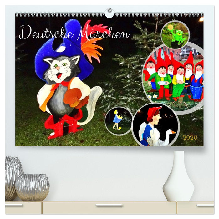 Deutsche Märchen (CALVENDO Premium Wandkalender 2026)