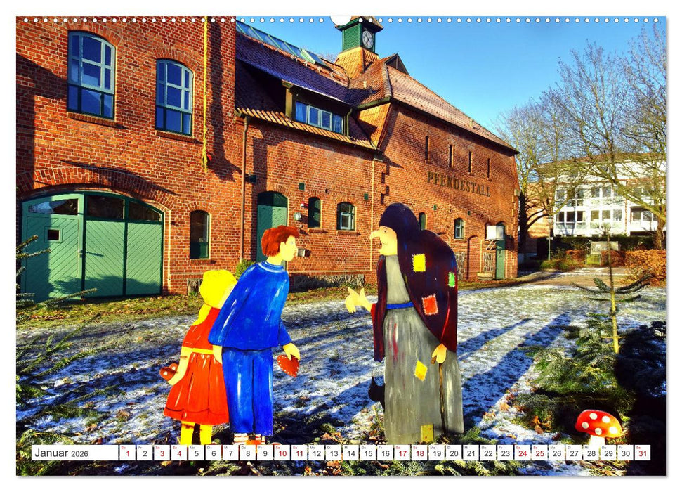 Deutsche Märchen (CALVENDO Premium Wandkalender 2026)