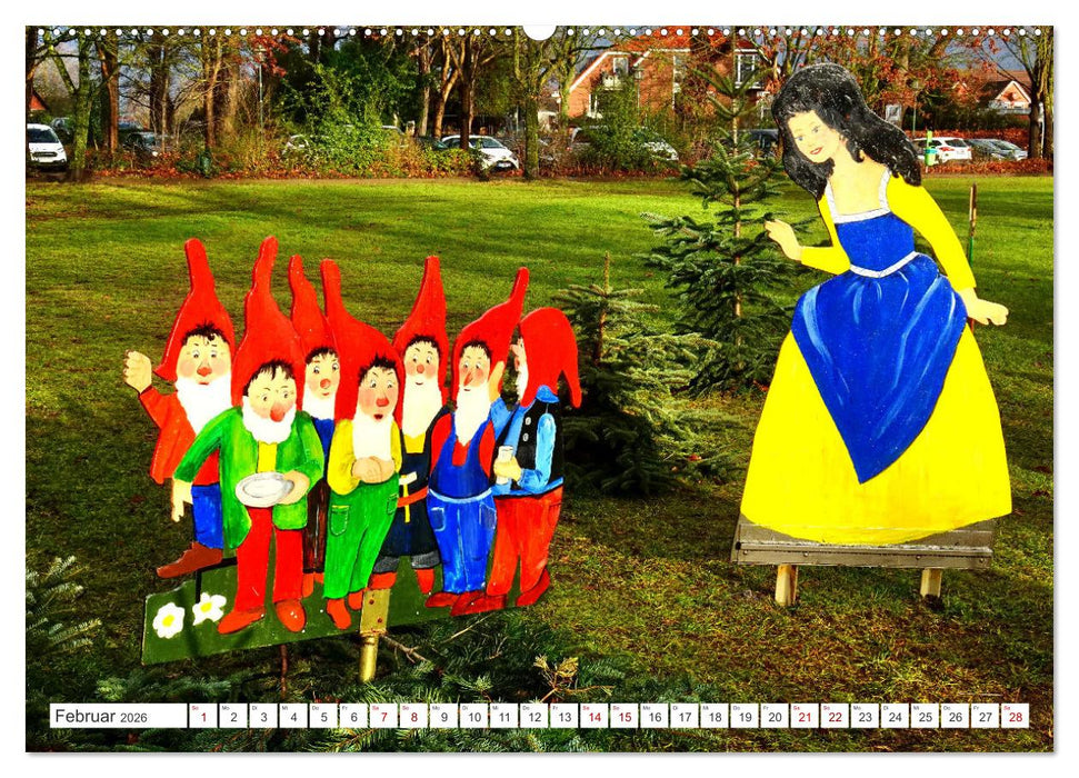 Deutsche Märchen (CALVENDO Premium Wandkalender 2026)