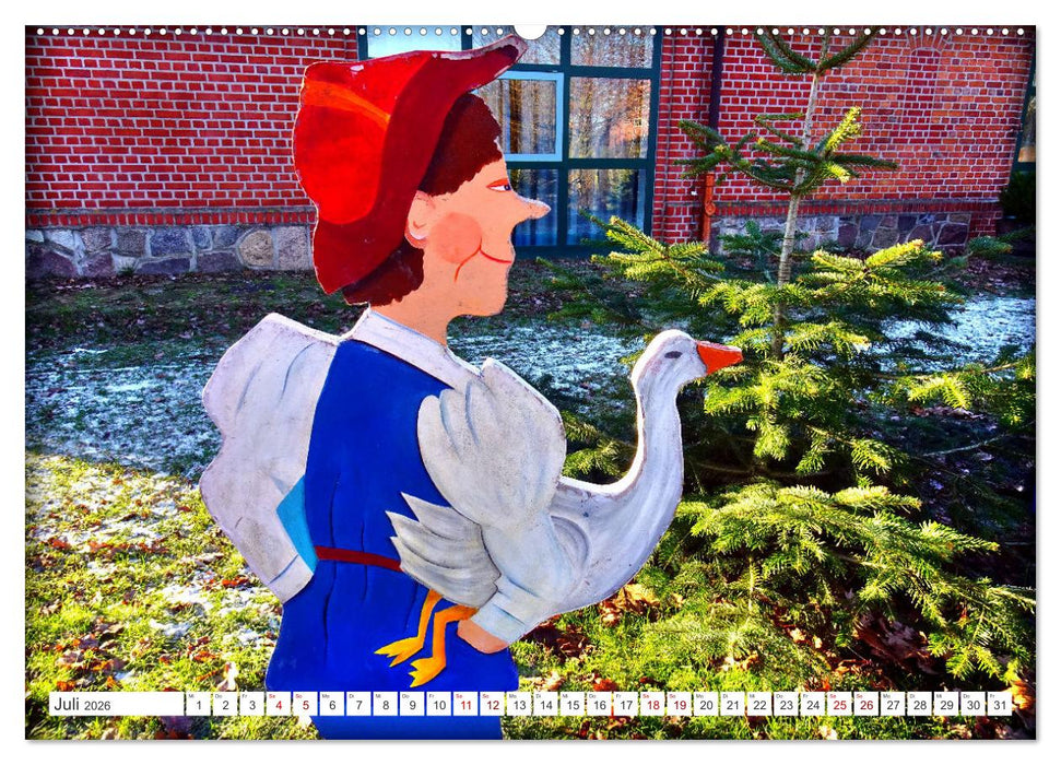 Deutsche Märchen (CALVENDO Premium Wandkalender 2026)