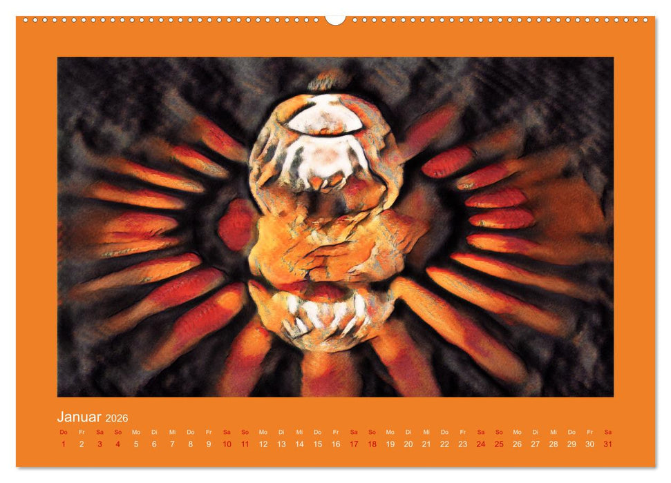 Heiß und Feurig (CALVENDO Premium Wandkalender 2026)