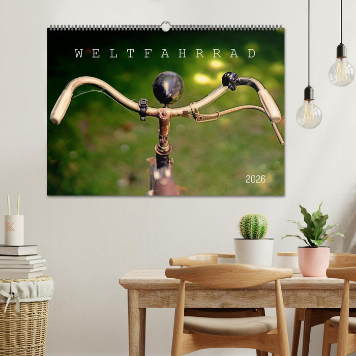Weltfahrrad (CALVENDO Wandkalender 2026)