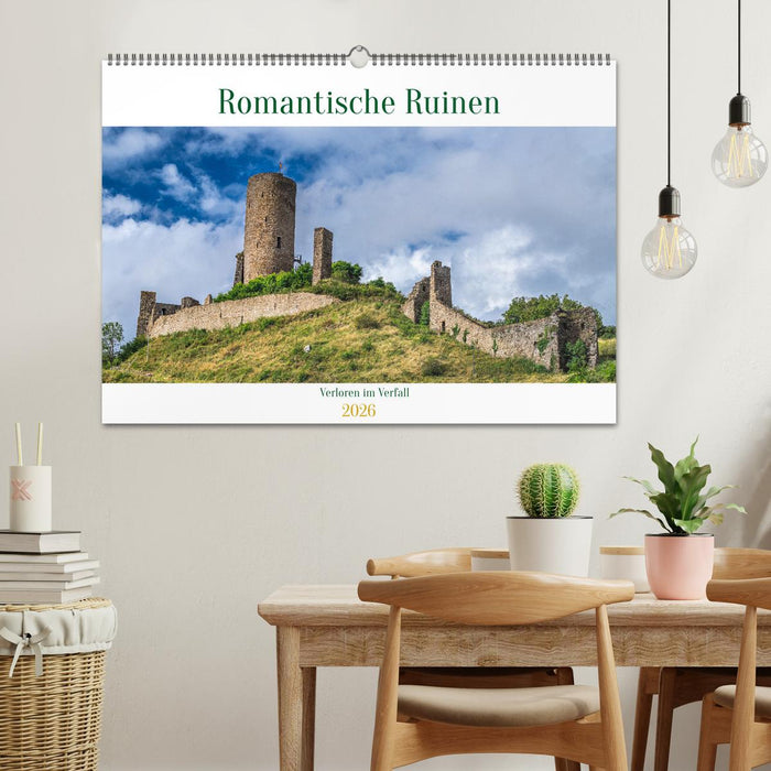 Romantische Ruinen (CALVENDO Wandkalender 2026)