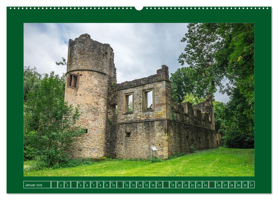 Romantische Ruinen (CALVENDO Wandkalender 2026)
