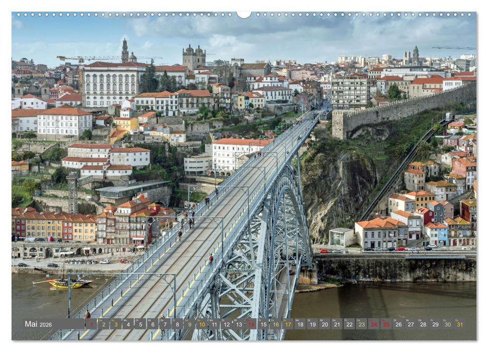 Brücken in Europa (CALVENDO Wandkalender 2026)