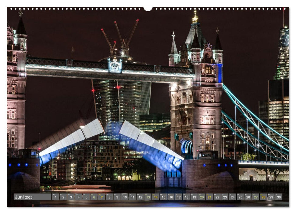 Brücken in Europa (CALVENDO Wandkalender 2026)