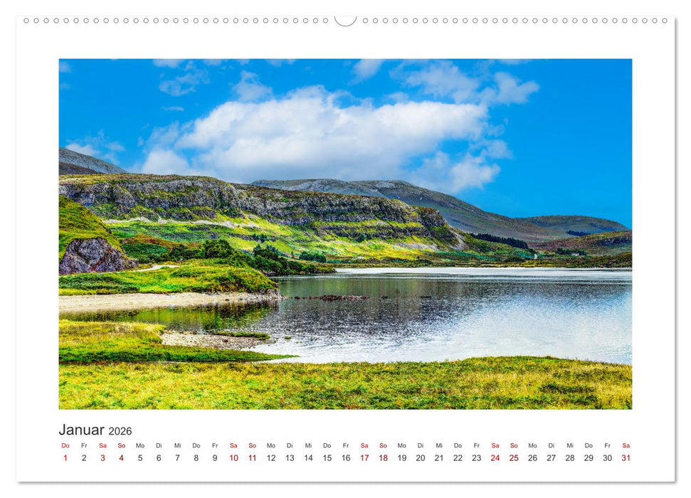 Schottland - Magische Landschaften der Highlands (CALVENDO Premium Wandkalender 2026)