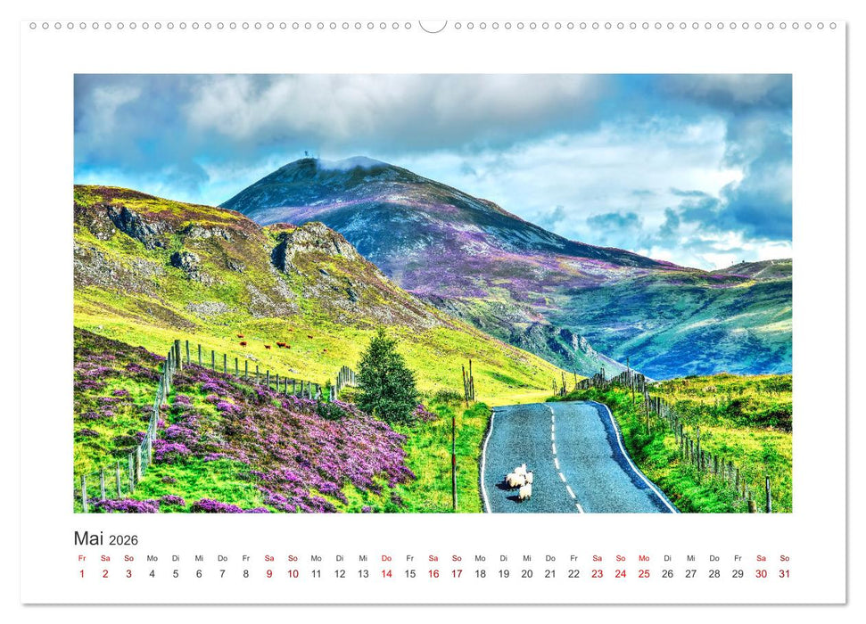 Schottland - Magische Landschaften der Highlands (CALVENDO Premium Wandkalender 2026)
