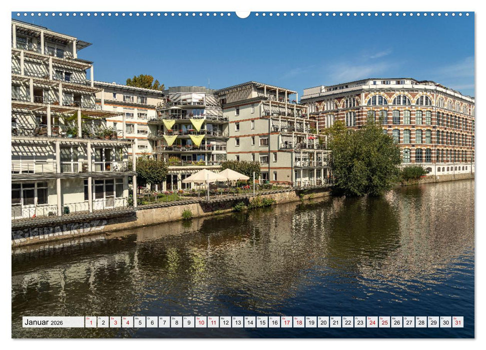 Sachsen - Leipzig (CALVENDO Premium Wandkalender 2026)