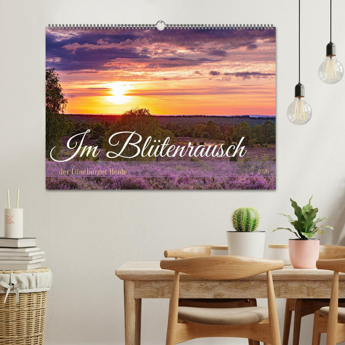 Im Blütenrausch der Lüneburger Heide (CALVENDO Wandkalender 2026)