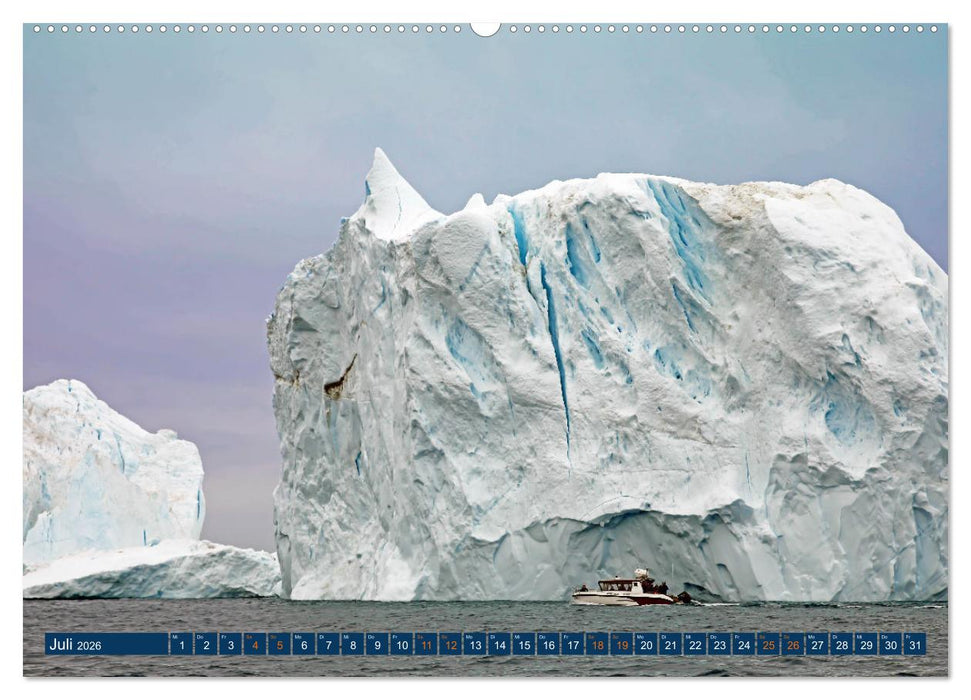 Berge aus Eis (CALVENDO Premium Wandkalender 2026)