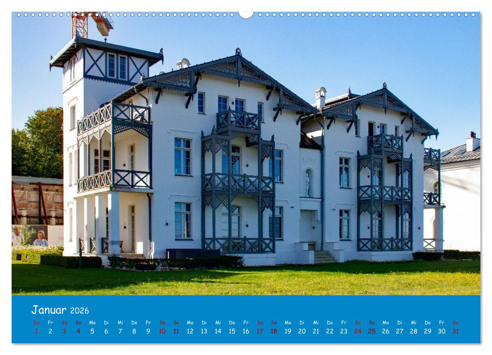 Seeheilbad Heiligendamm (CALVENDO Premium Wandkalender 2026)