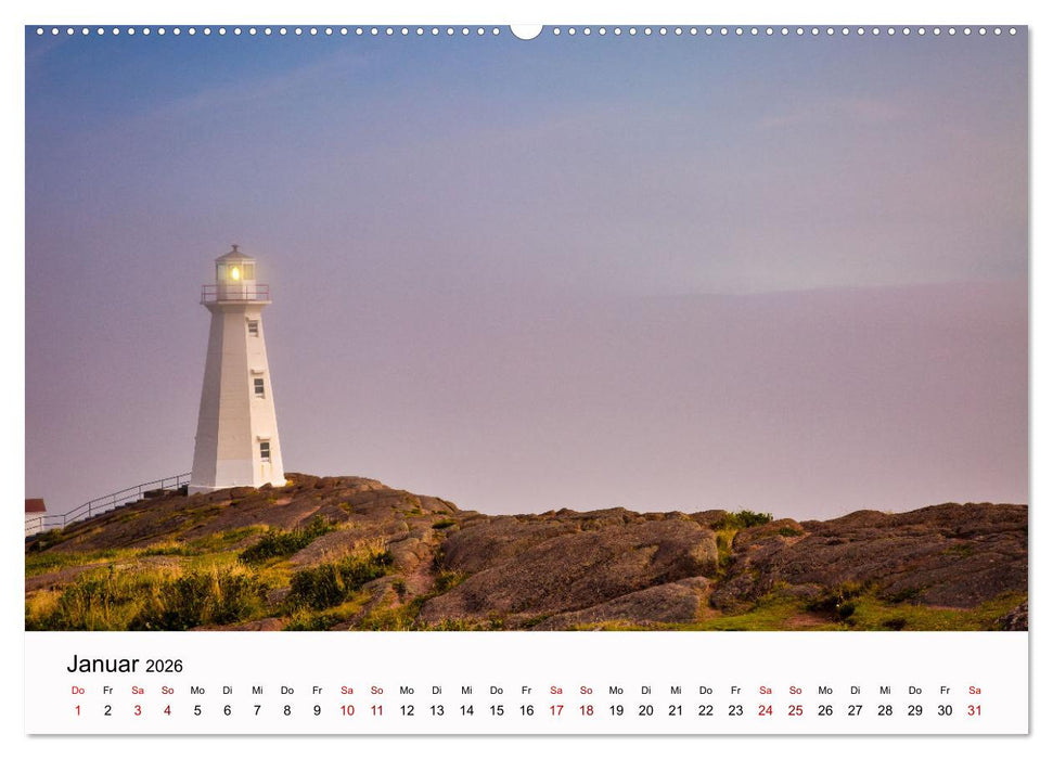 Neufundland - wilde Schönheit im Atlantik (CALVENDO Wandkalender 2026)