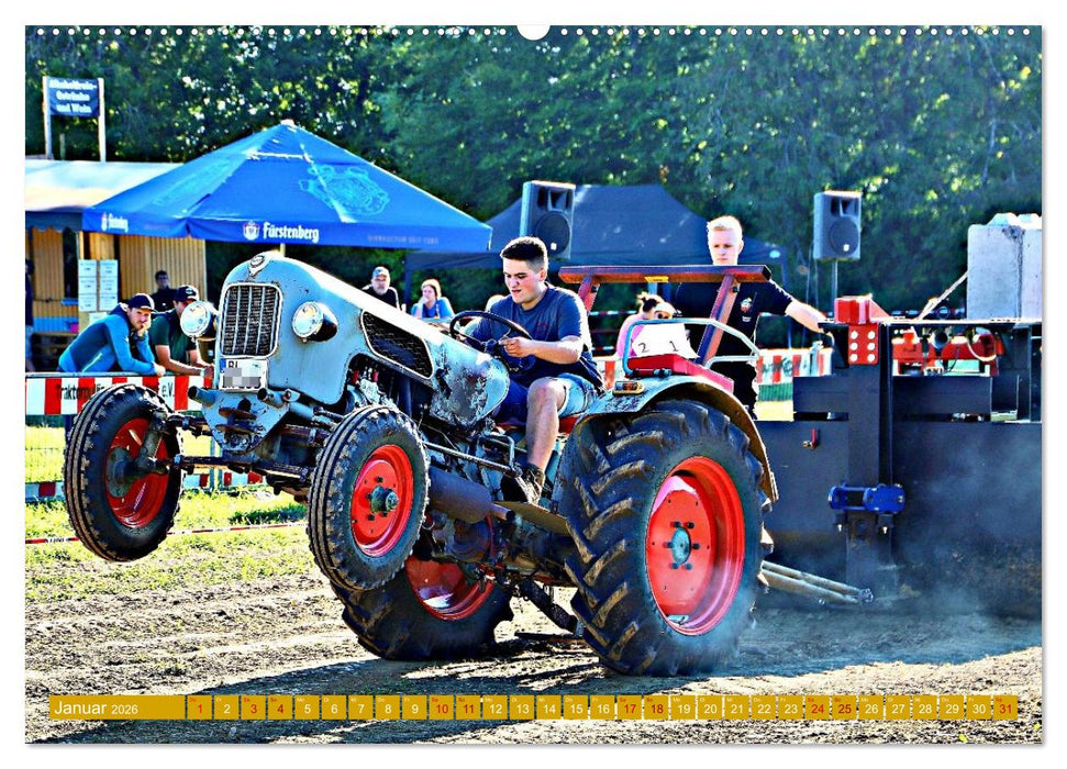 Traktorpulling Irndorf (CALVENDO Premium Wandkalender 2026)