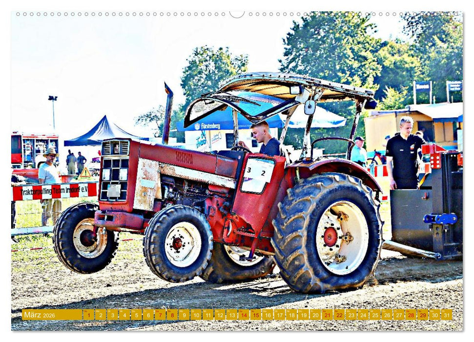 Traktorpulling Irndorf (CALVENDO Premium Wandkalender 2026)