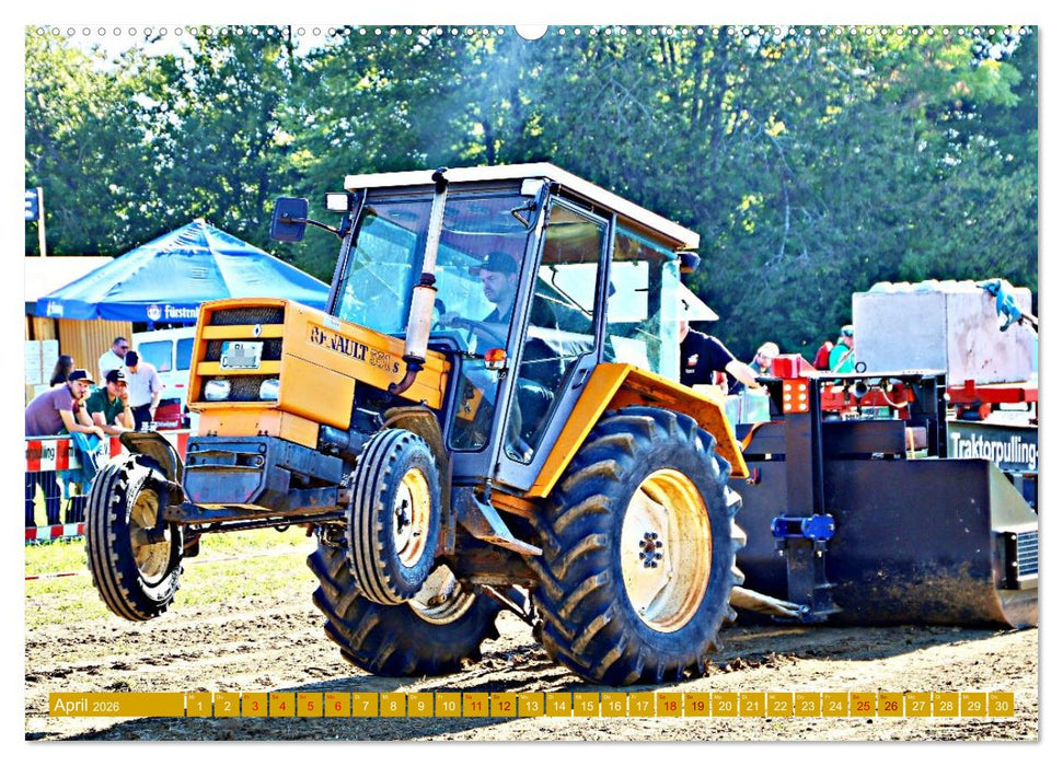 Traktorpulling Irndorf (CALVENDO Premium Wandkalender 2026)