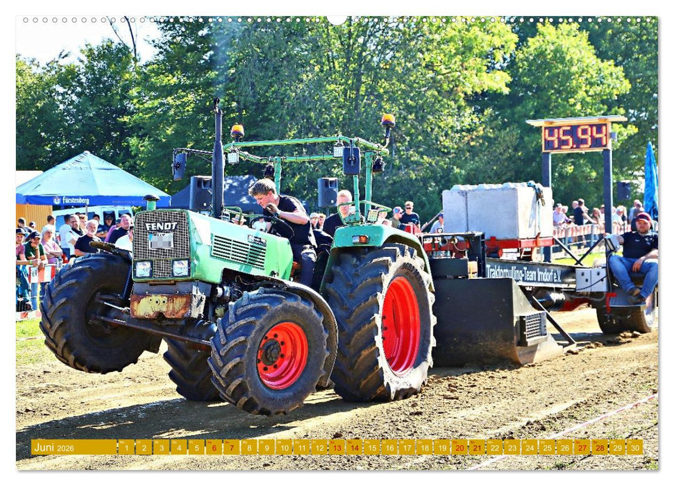 Traktorpulling Irndorf (CALVENDO Premium Wandkalender 2026)