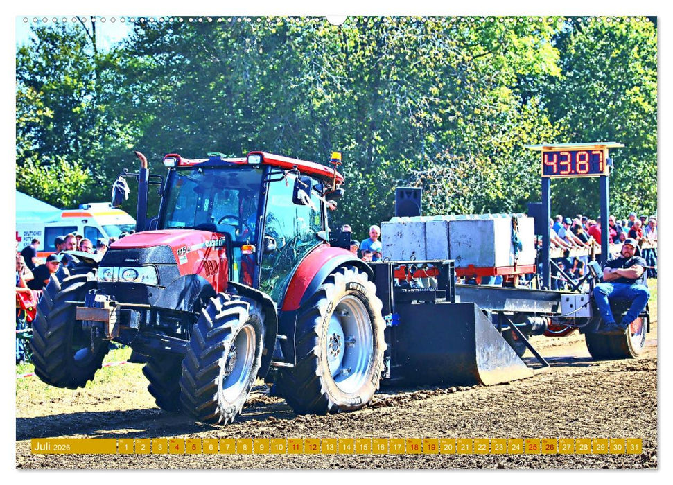 Traktorpulling Irndorf (CALVENDO Premium Wandkalender 2026)