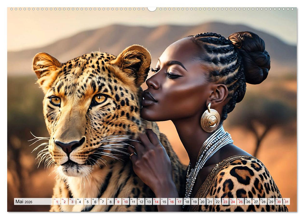 Raubtiere auf Kuschelkurs (CALVENDO Wandkalender 2026)