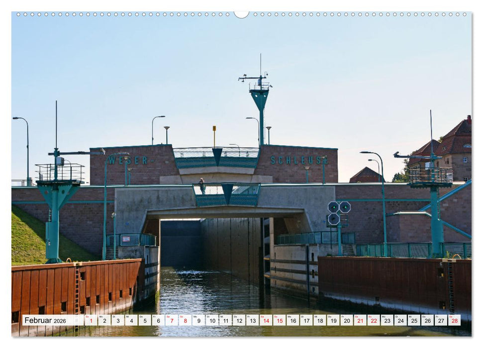 Die alte Stadt MINDEN (CALVENDO Wandkalender 2026)