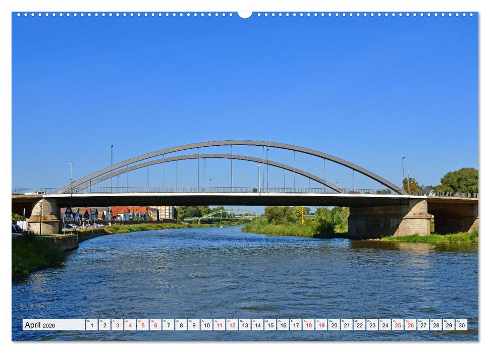 Die alte Stadt MINDEN (CALVENDO Wandkalender 2026)