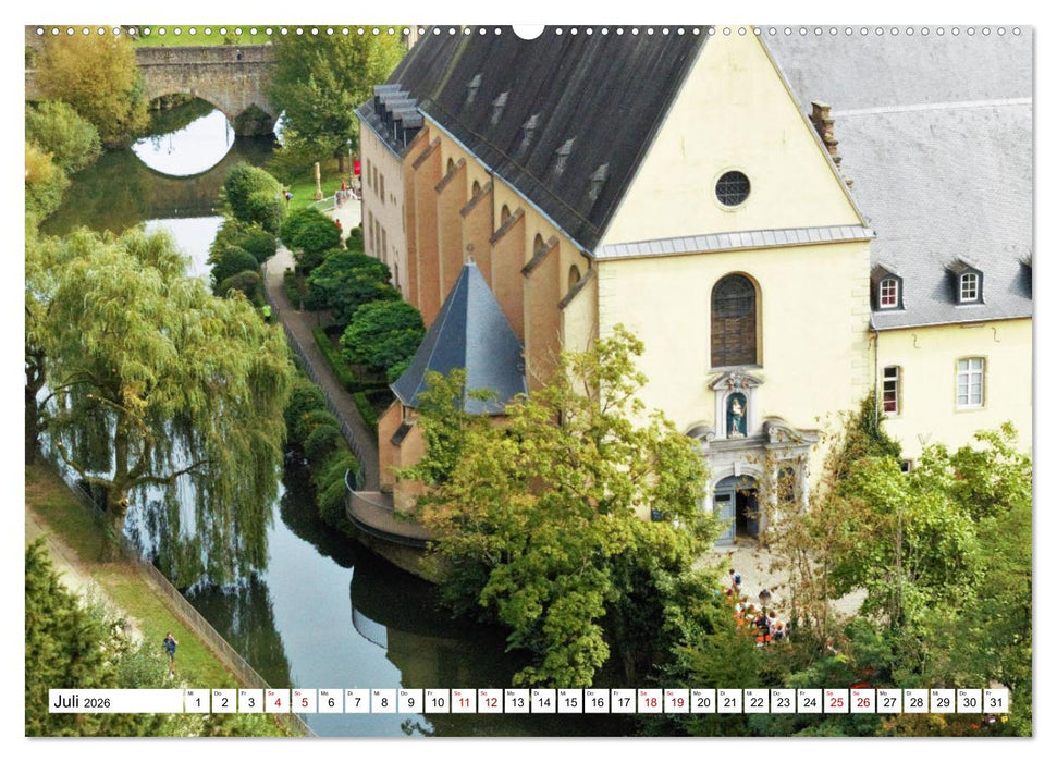 Luxemburg entlang des Wenzelwegs (CALVENDO Premium Wandkalender 2026)