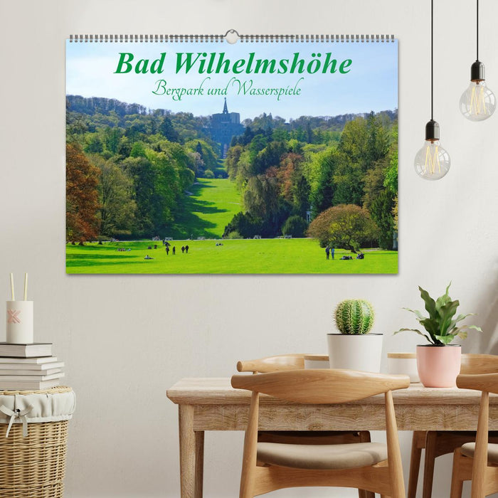 Bad Wilhelmshöhe Bergpark und Wasserspiele (CALVENDO Wandkalender 2026)