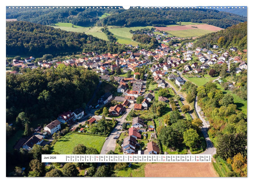 Die Ringgau Dörfer (CALVENDO Wandkalender 2026)