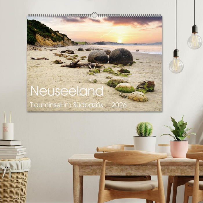 Neuseeland Trauminsel im Südpazifik (CALVENDO Wandkalender 2026)