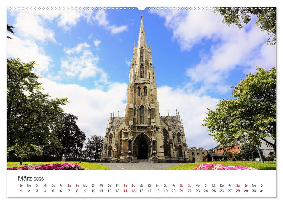 Neuseeland Trauminsel im Südpazifik (CALVENDO Wandkalender 2026)