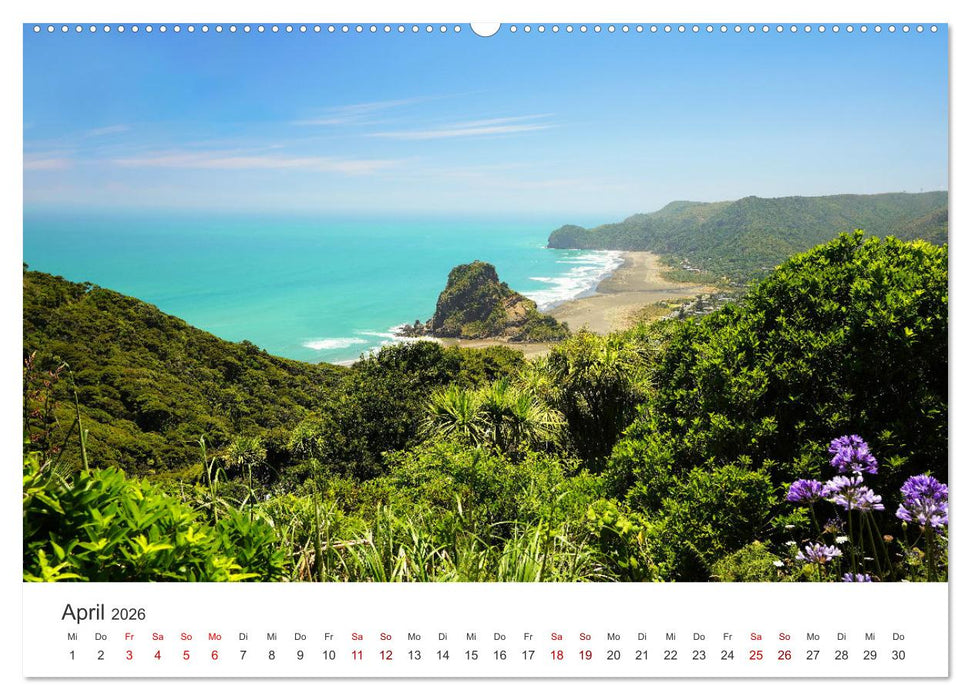 Neuseeland Trauminsel im Südpazifik (CALVENDO Wandkalender 2026)