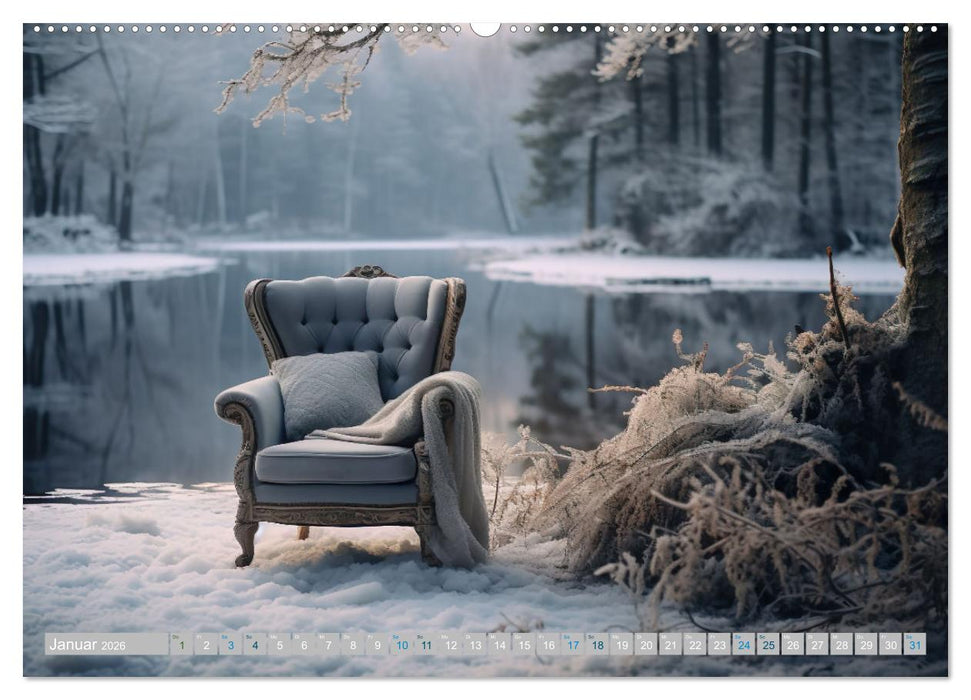 Orte der Ruhe (CALVENDO Wandkalender 2026)