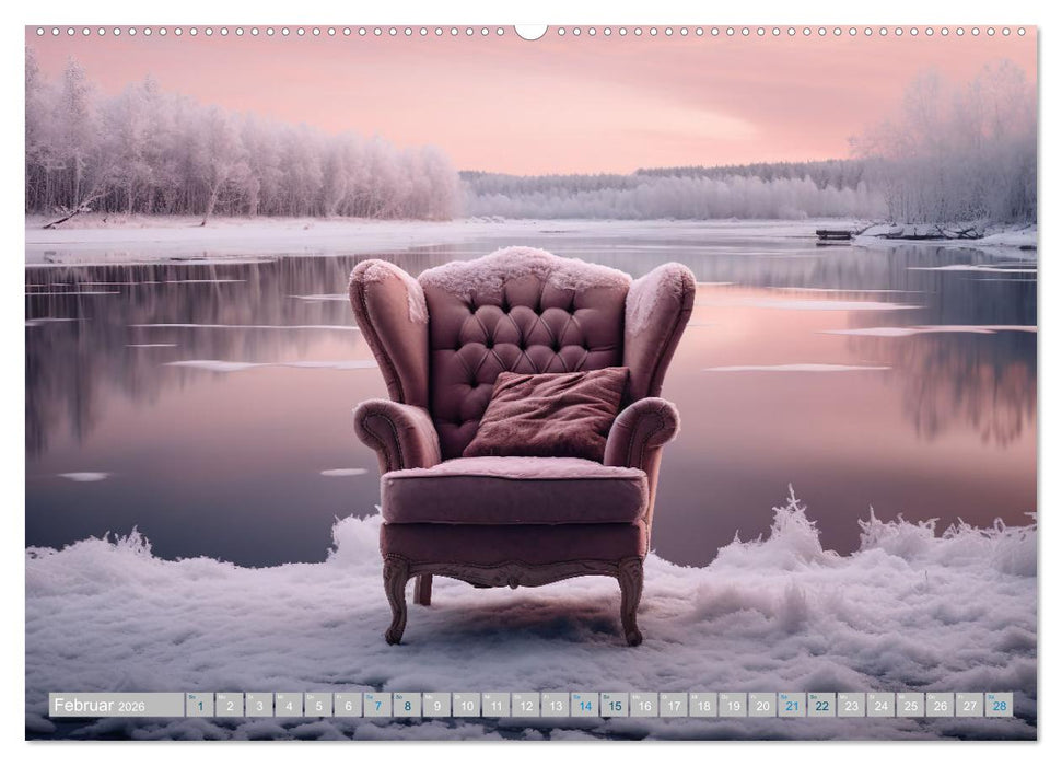 Orte der Ruhe (CALVENDO Wandkalender 2026)