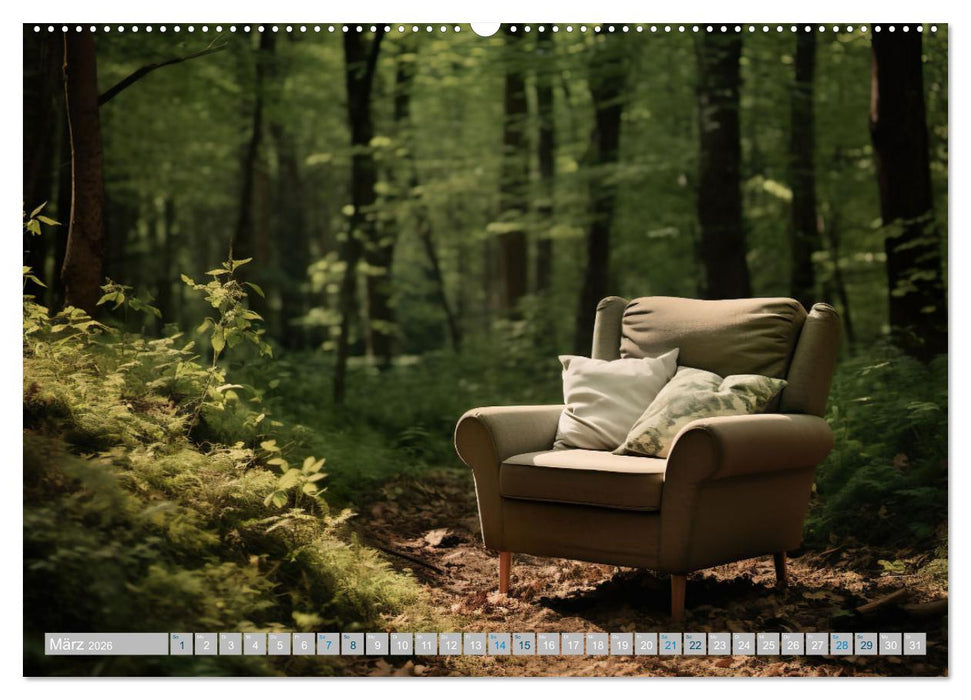 Orte der Ruhe (CALVENDO Wandkalender 2026)