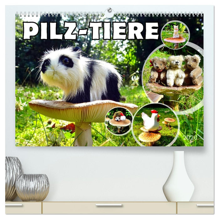 Pilz-Tiere (CALVENDO Premium Wandkalender 2026)
