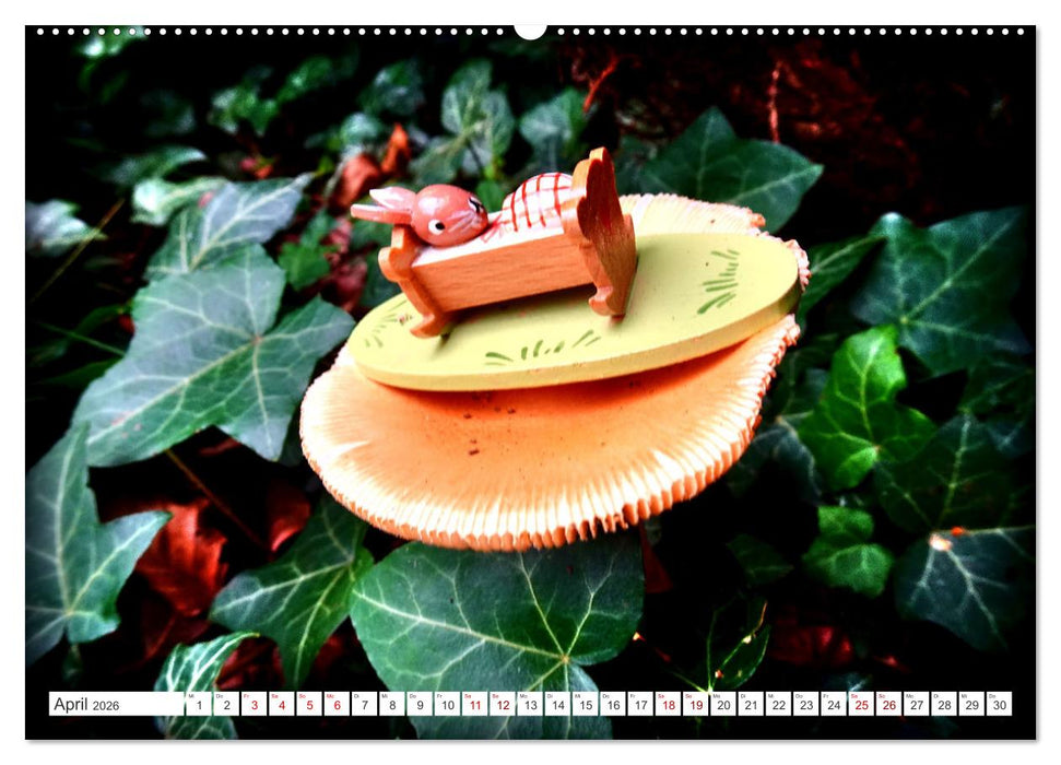 Pilz-Tiere (CALVENDO Premium Wandkalender 2026)