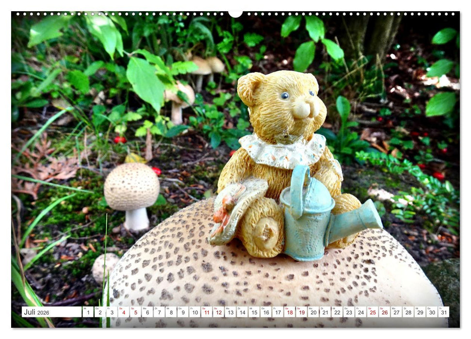 Pilz-Tiere (CALVENDO Premium Wandkalender 2026)