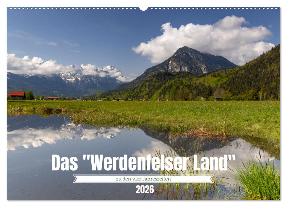 Werdenfelser Land (CALVENDO Wandkalender 2026)