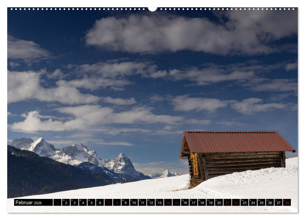 Werdenfelser Land (CALVENDO Wandkalender 2026)