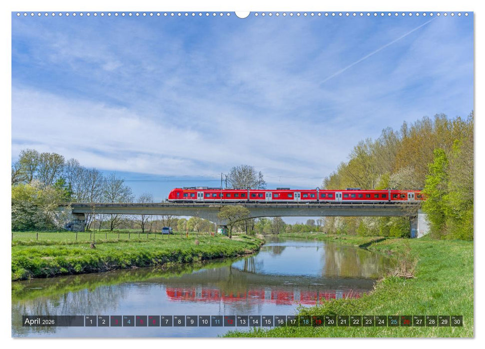 Entlang der Rur im Kreis Heinsberg (CALVENDO Wandkalender 2026)